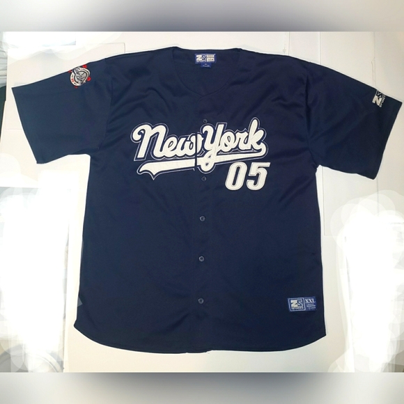 New York Championship 05 Baseball Jersey Zam Mens XXL - Picture 1 of 7